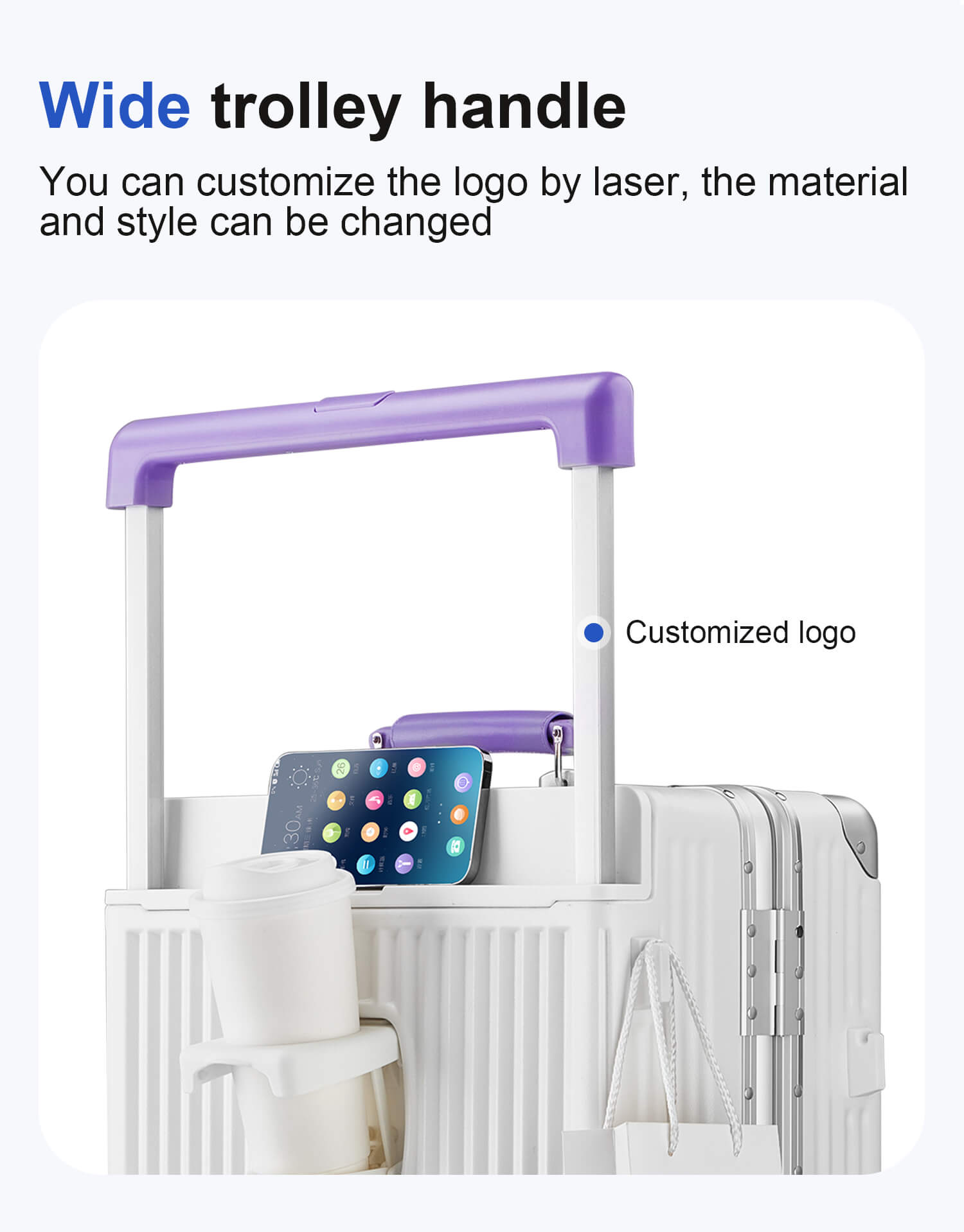 luggage with skateboard wheels