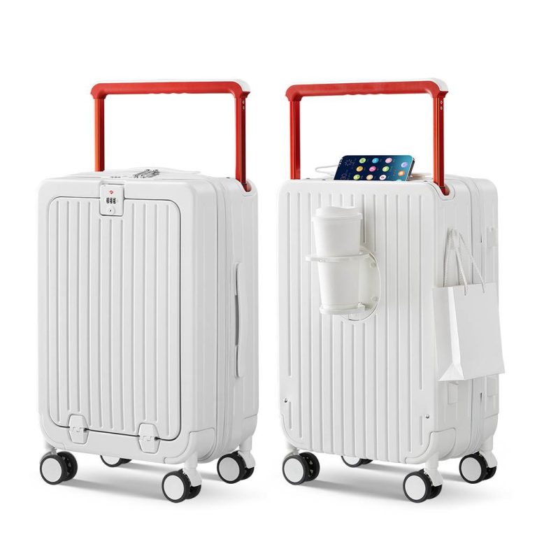 High Quality PC Wide Trolley Luggage Set