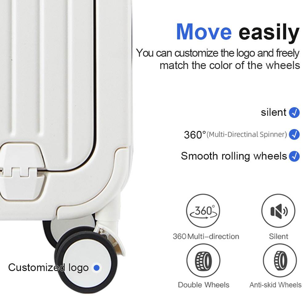 Multifunctional Front Opening Suitcase