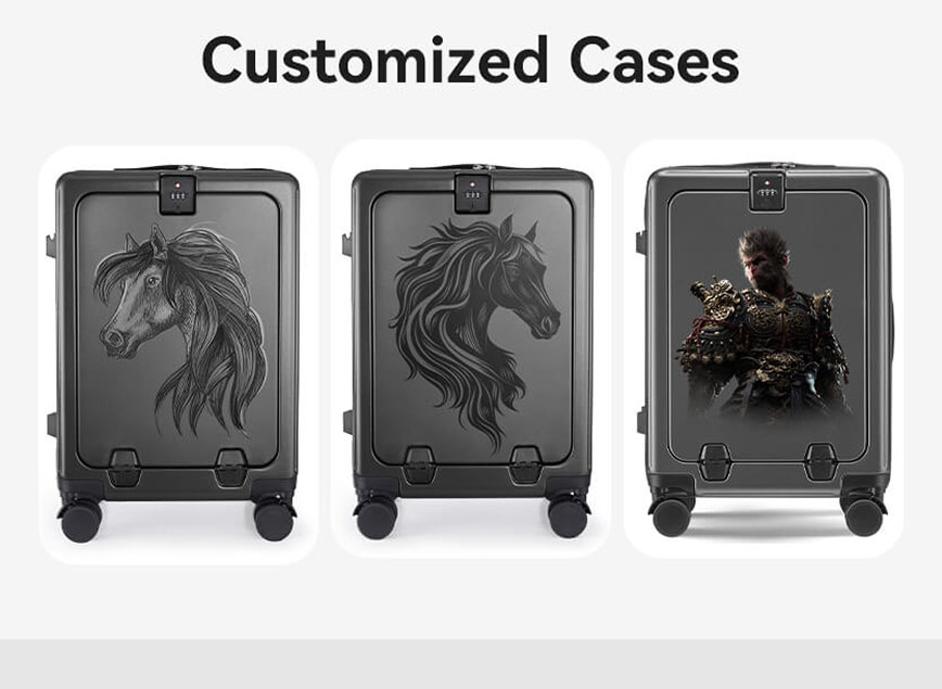travelling trolley suitcases