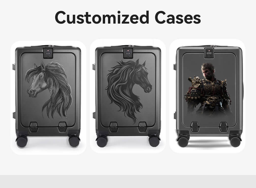 Customized logo travel bag luggage