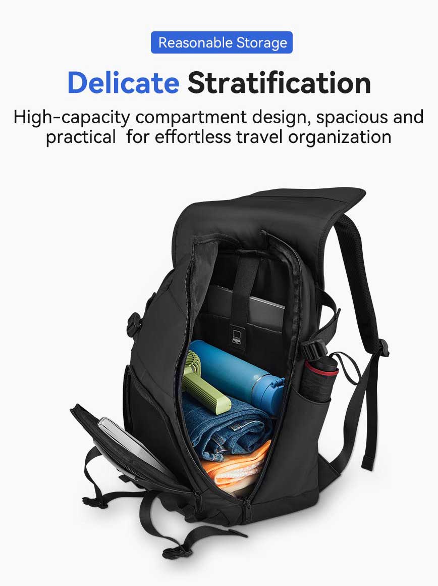 Zipper Waterproof Computer Backpack