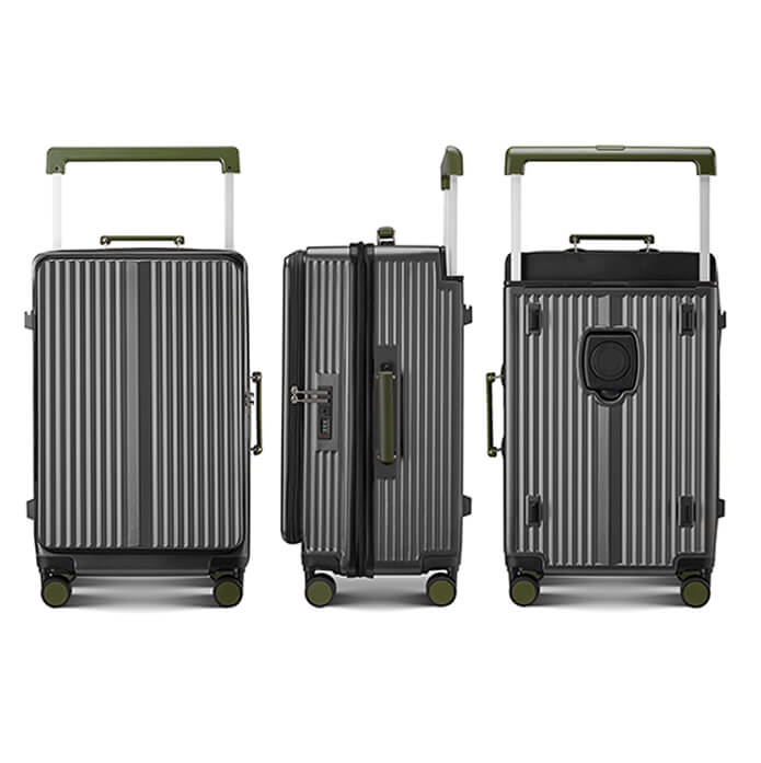 travelling trolley suitcases