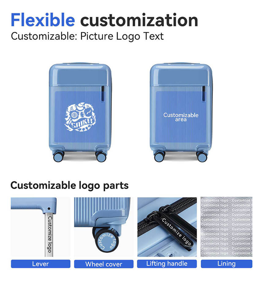waterproof hard shell travel luggage