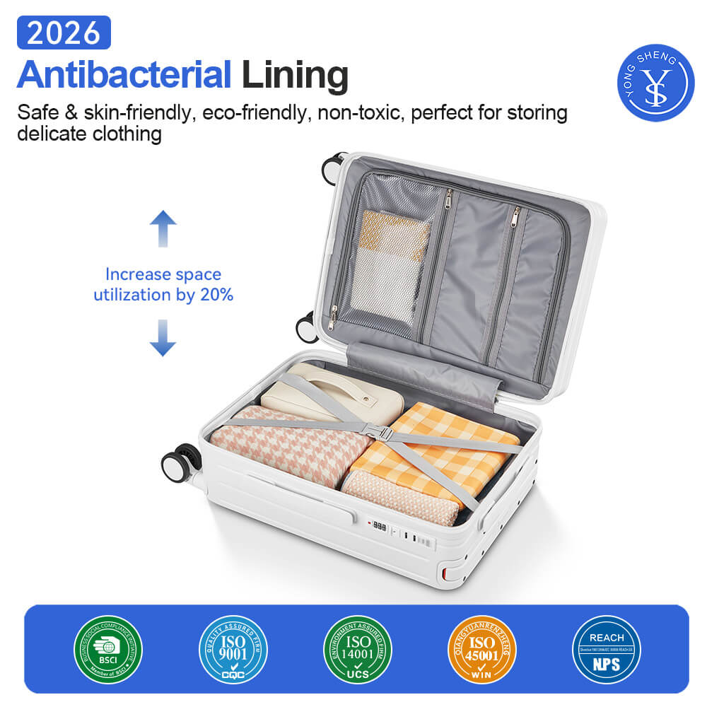 travel case set with smart USB port Lock