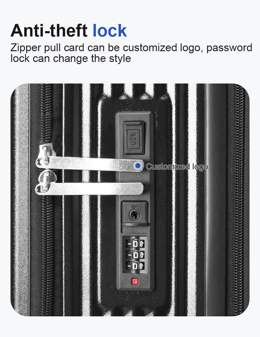 With Anti-Theft Lock Luggage