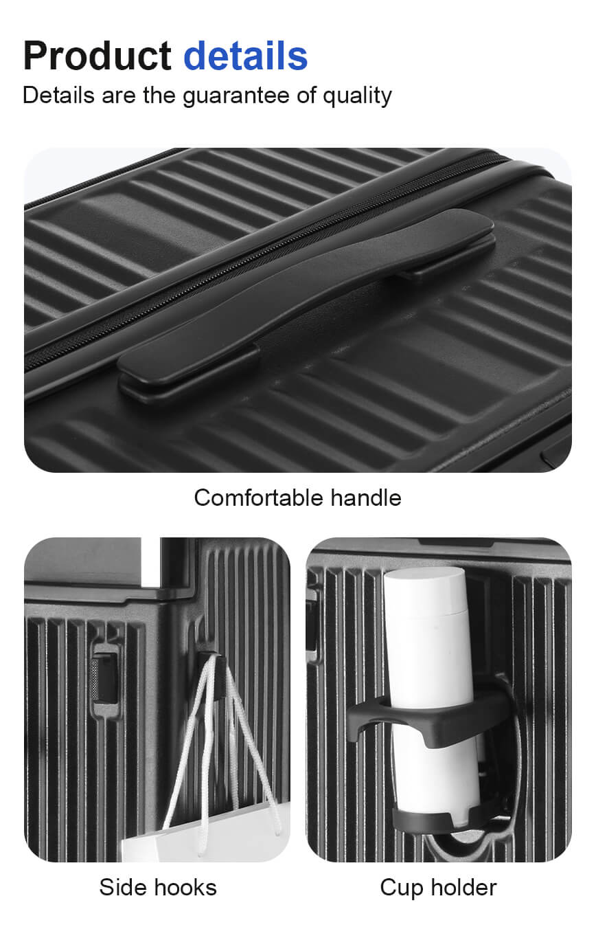 Premium Wide Handle Design Trolley Case