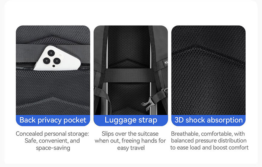 Hiking Backpack with laptop pocket