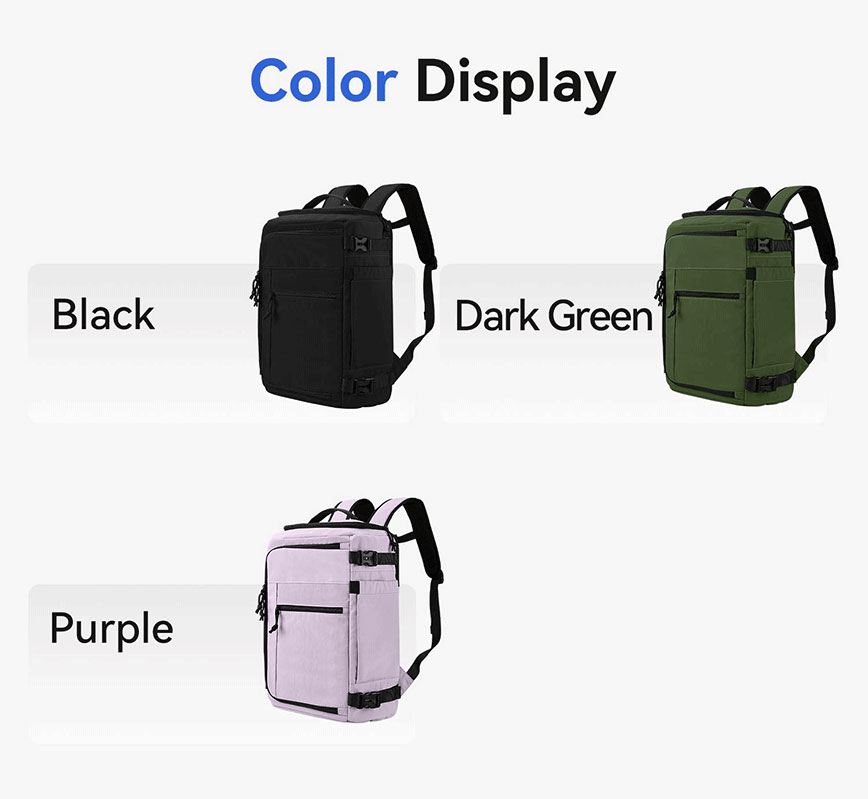 Meets Most Airline Size Requirements backpack