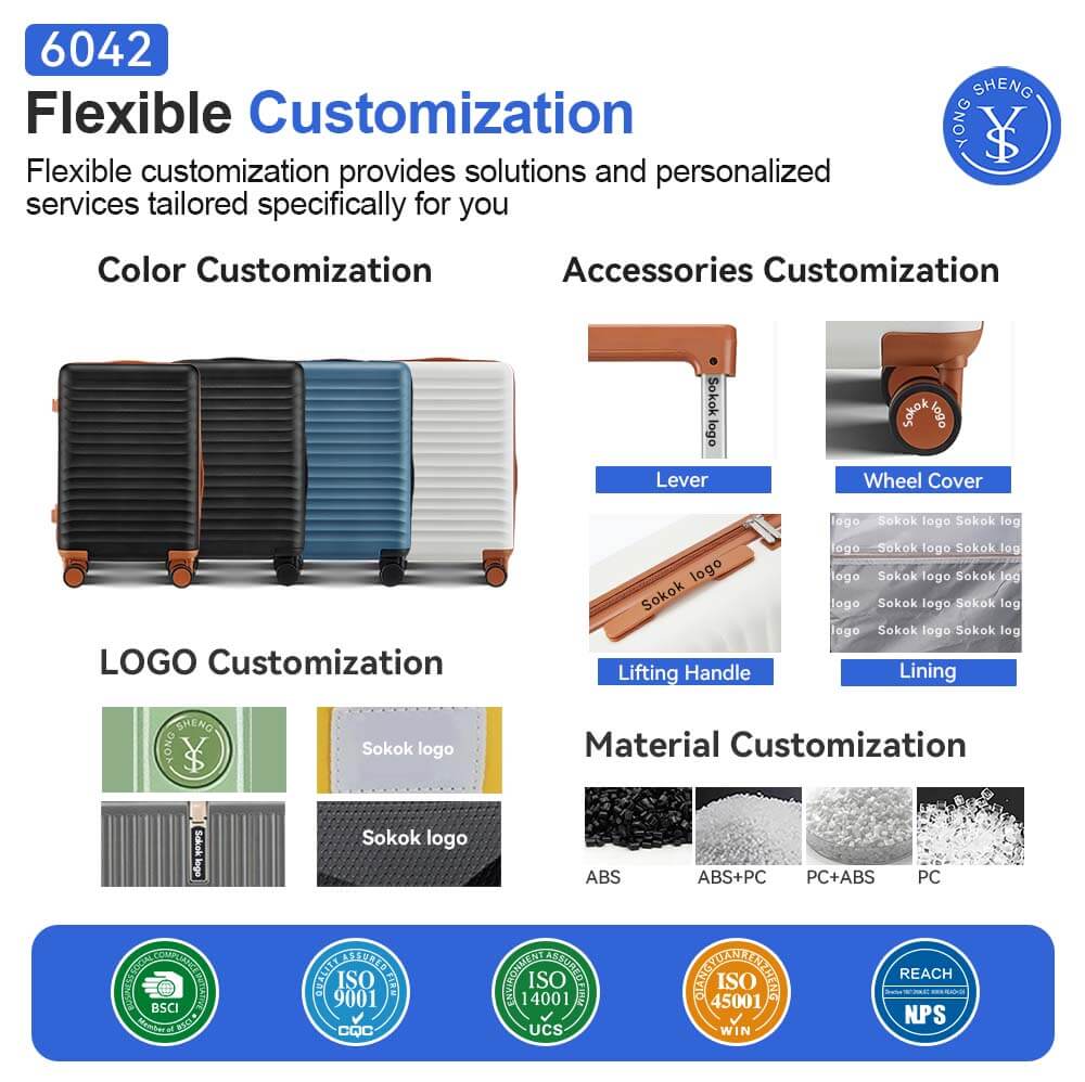 Unisex Large capacity suitcase set